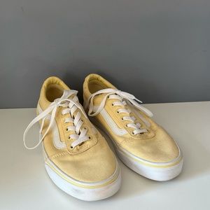 Yellow Old Skool Vans